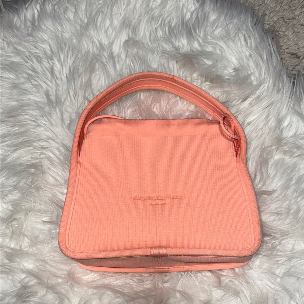 Elegant Peach Handbag